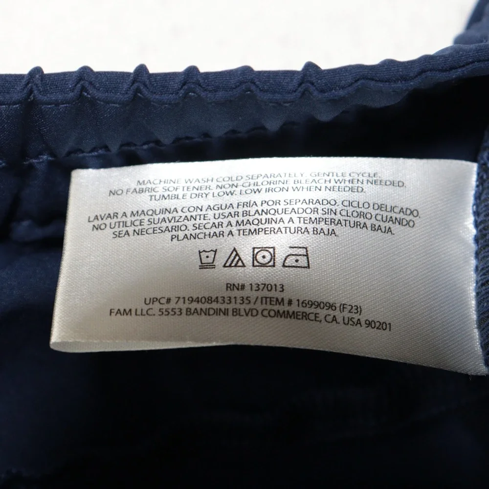 Banana Republic Motion Tech Hybrid Pants Performance Stretch Navy Blue Men 34